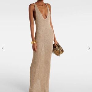 COPY - BANANHOT Sunny Lamé Maxi Dress